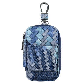 Woven Leather Pouch